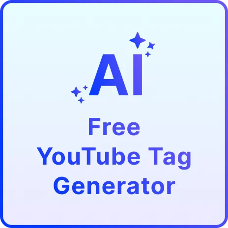 Free AI YouTube Tag Generator, Online YouTube Tags Maker Tool